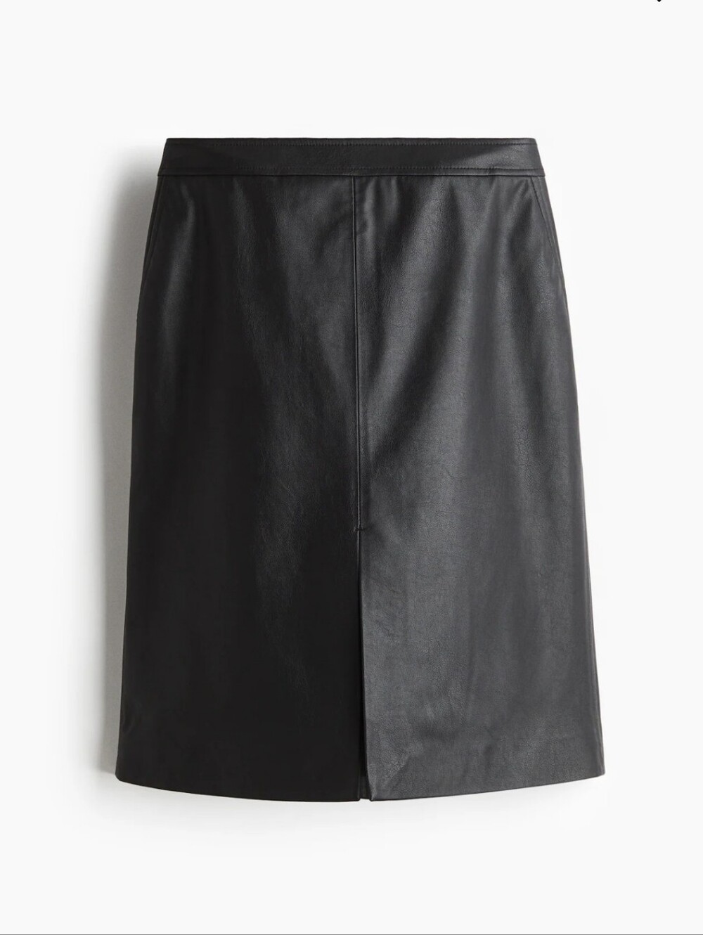 H&M Faux Leather Pencil Skirt